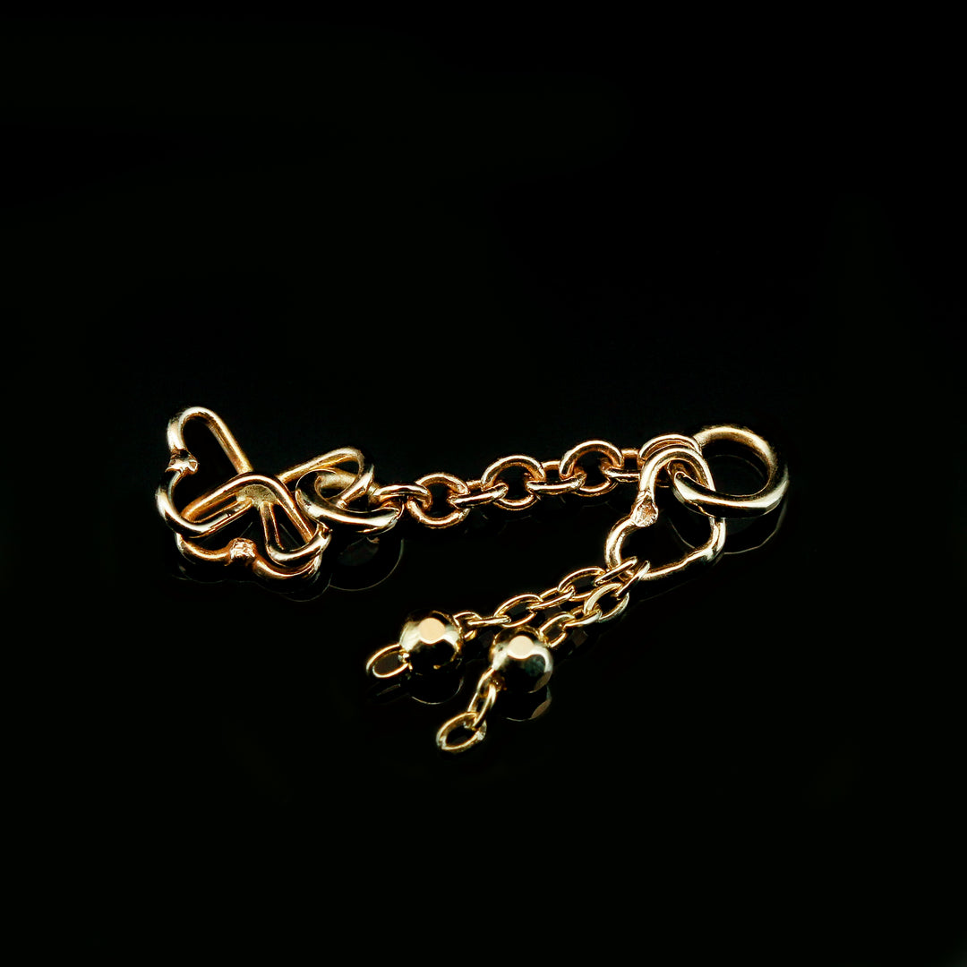 Butterfly Charm - 14kt Yellow Gold