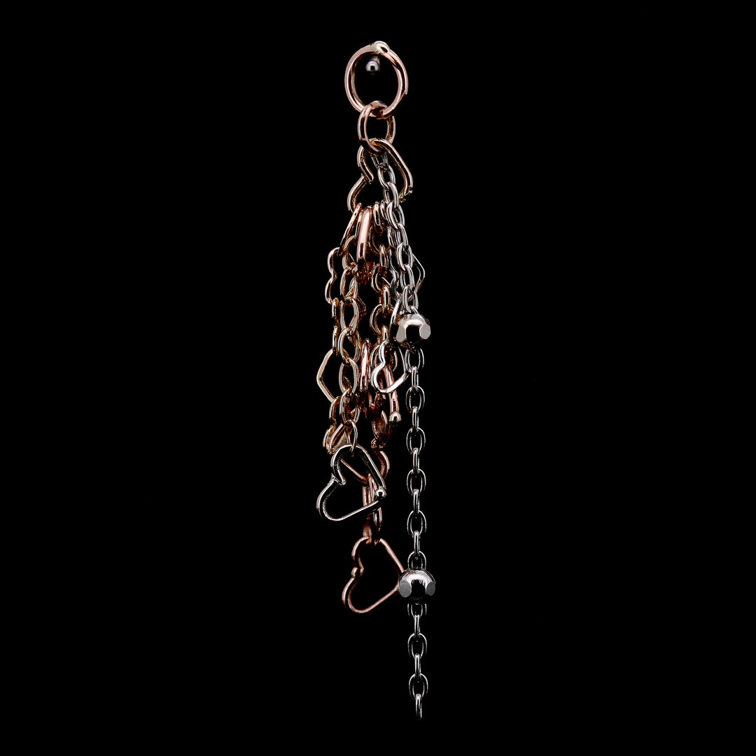 Mixed Gold Chain Charm