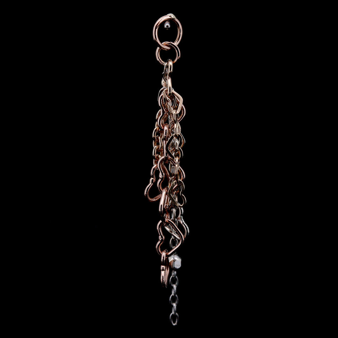 Mixed Gold Chain Charm
