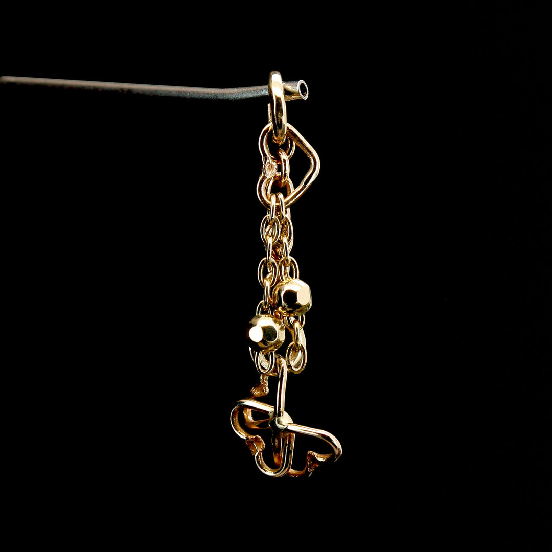 Butterfly Charm - 14kt Yellow Gold