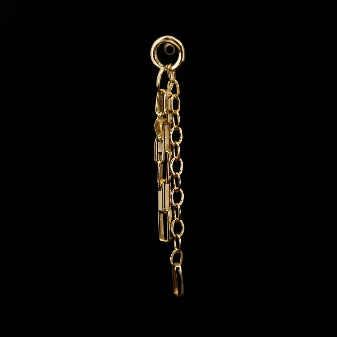 Mixed Box Charm - Yellow Gold