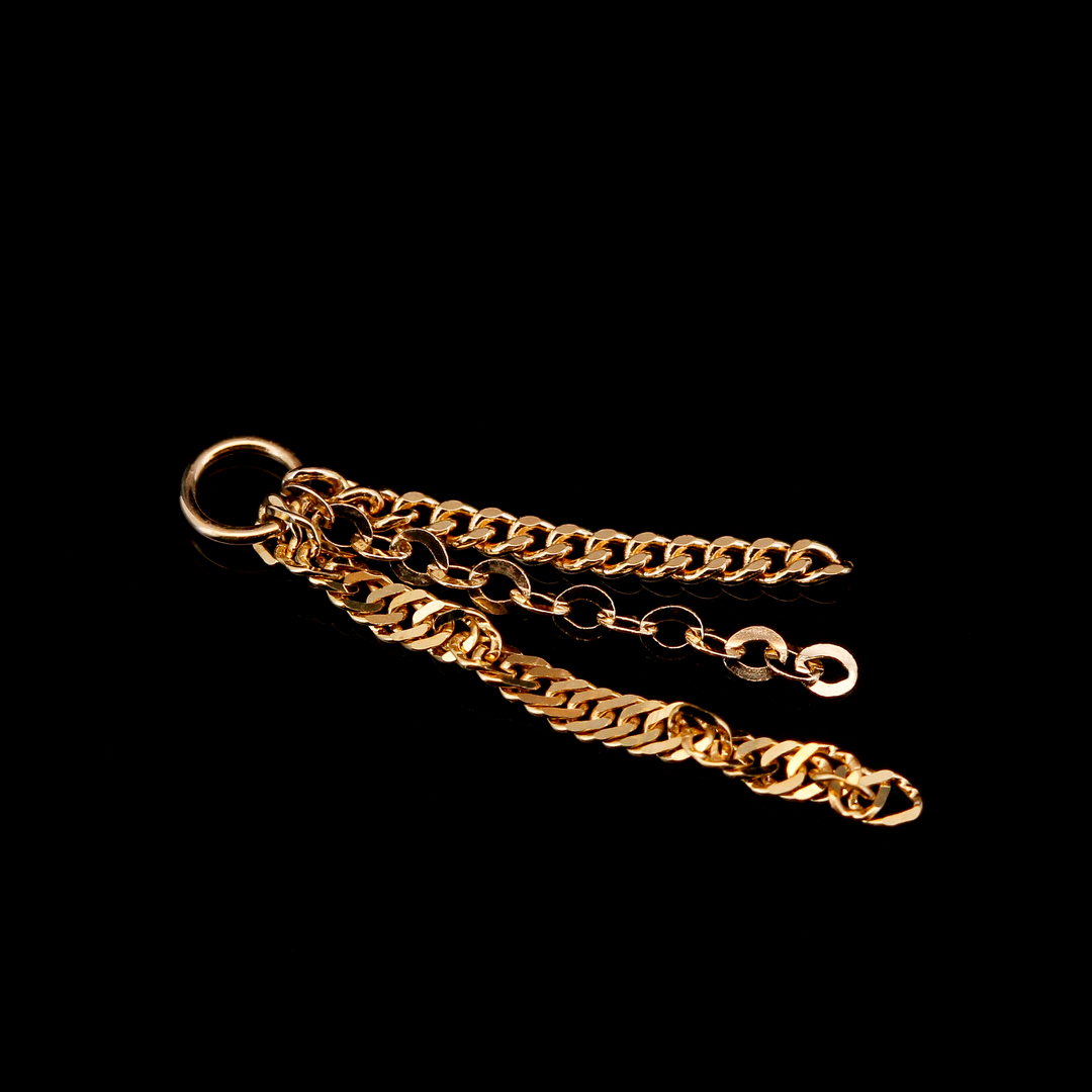 Yellow Gold "Simple Bit O' Texture" Charm